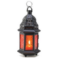 Amber Moroccan Candle Lantern